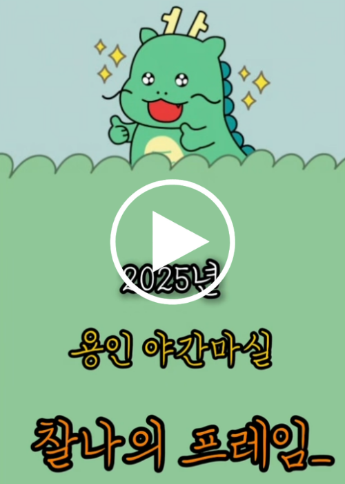 용인 야간마실의 찰나