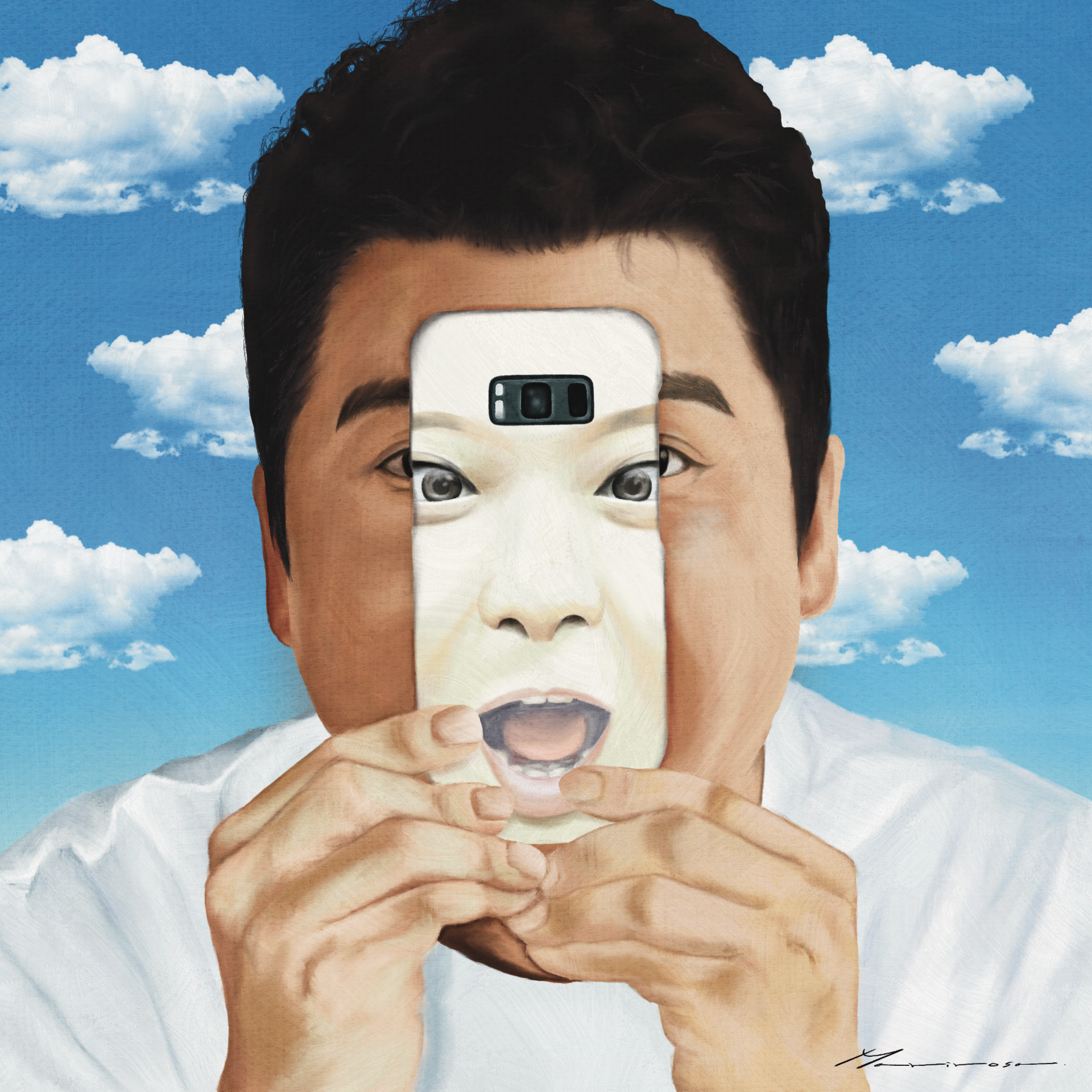 행복한 인사
