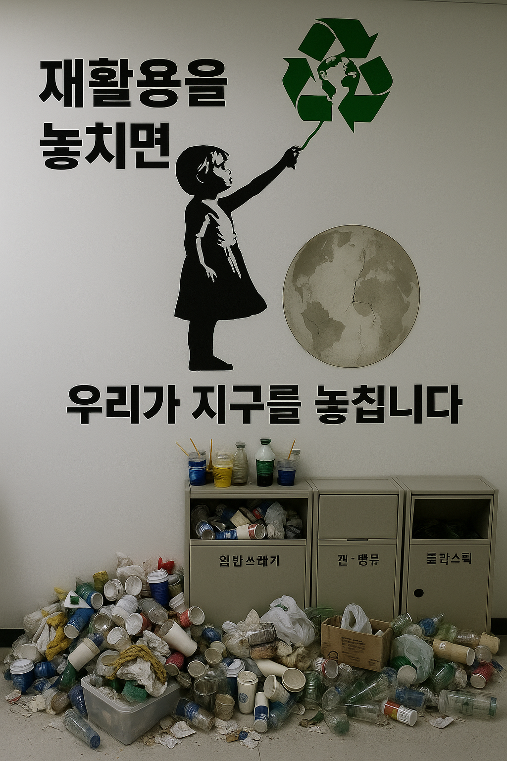 스쿨 그래피티 포스터 전시회