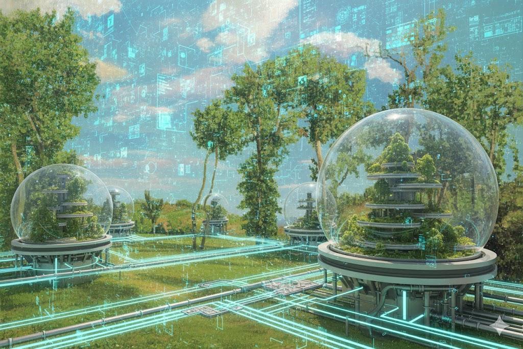 〈빛과 코드의 정원 Garden of Light & Code〉