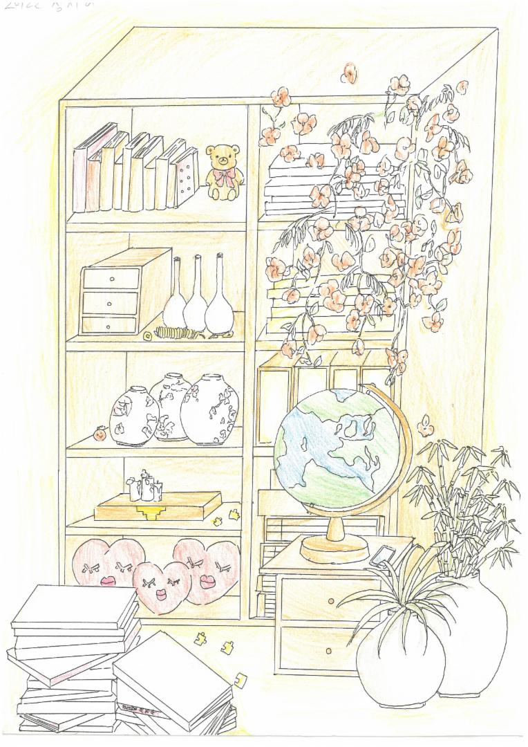 서울세종고등학교 전시회 3(책가도)