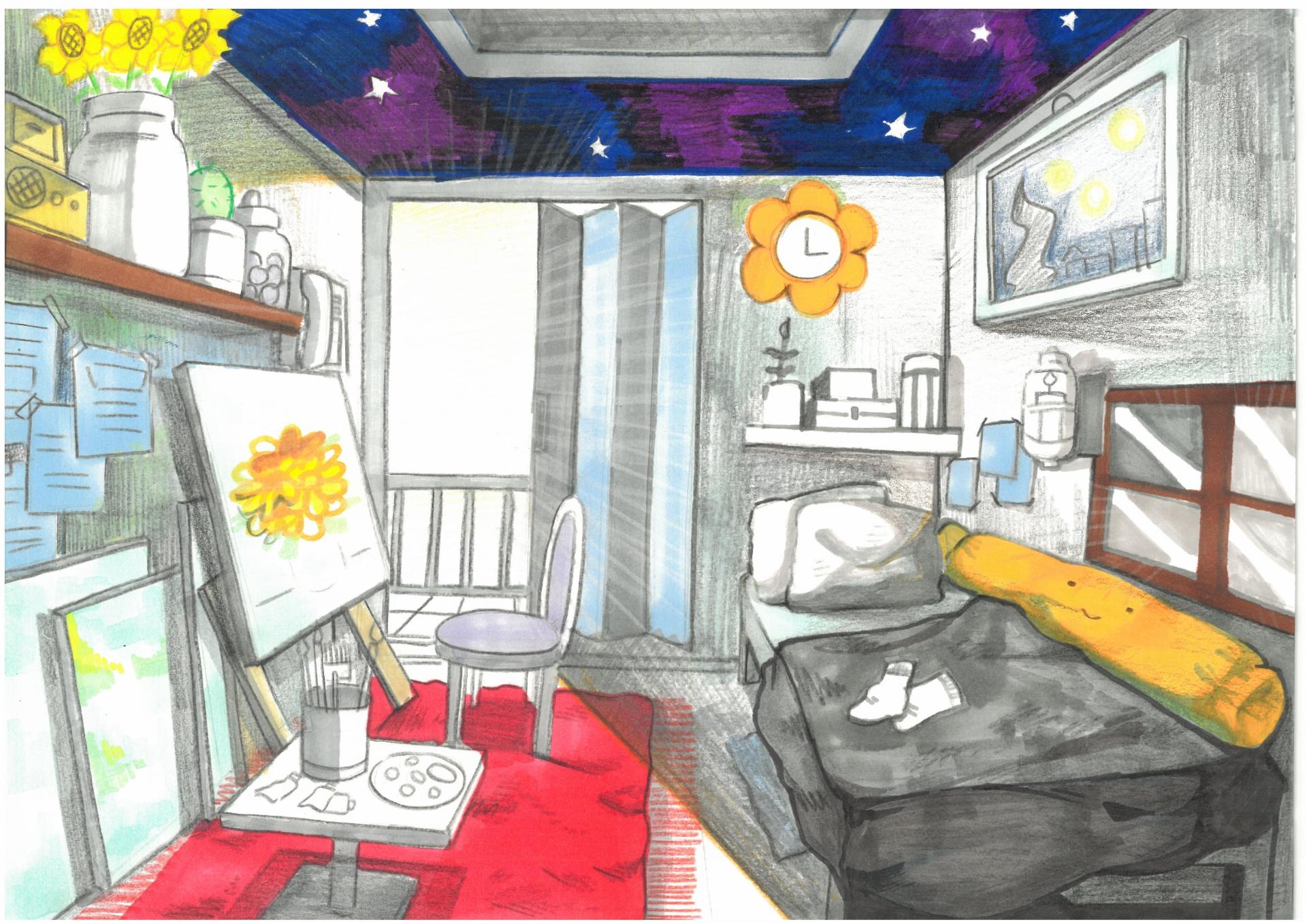 서울세종고등학교 전시회 4(작가의 방)