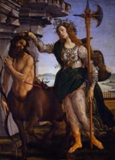 팔라스와 켄타우로스 (Pallas and the Centaur)