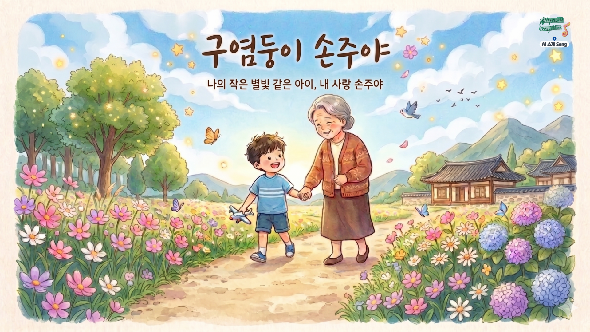 [구염둥이 손주야]